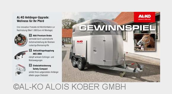 AL-KO Nachrüstpaket für Pferdeanhänger auf Mit-Pferden-reisen.de zu gewinnen (Bildquelle: AL-KO ALOI AL-KO Nachrüstpaket für Pferdeanhänger auf Mit-Pferden-reisen.de zu gewinnen (Bildquelle: AL-KO ALOI