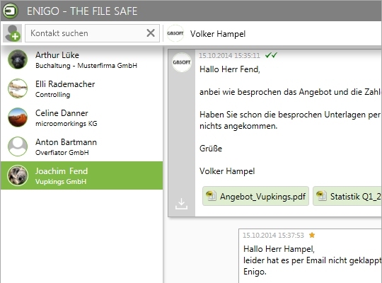 ENIGO - the filesafe ENIGO - the filesafe