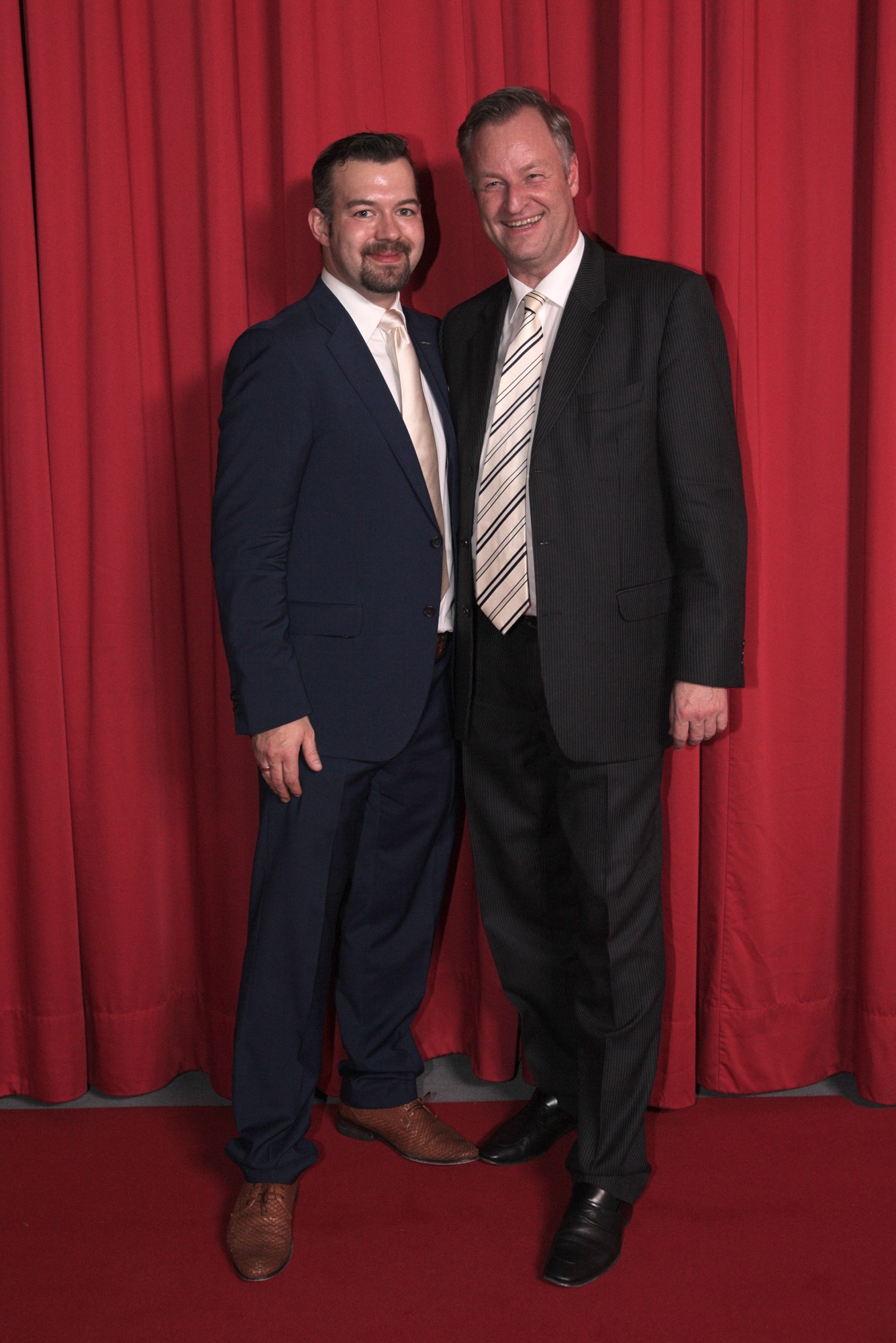 Initiatoren des Firmenverbunds: Philipp Schramm, Dr. Schnell Chemie (links) und Karsten Jeß, Servite Initiatoren des Firmenverbunds: Philipp Schramm, Dr. Schnell Chemie (links) und Karsten Jeß, Servite