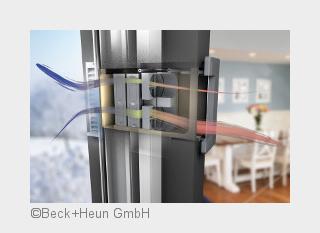 Lüftungselemente in der Fensterlaibung sorgen jederzeit für das richtige Frischluft-Maß(Bildquelle: Lüftungselemente in der Fensterlaibung sorgen jederzeit für das richtige Frischluft-Maß(Bildquelle: