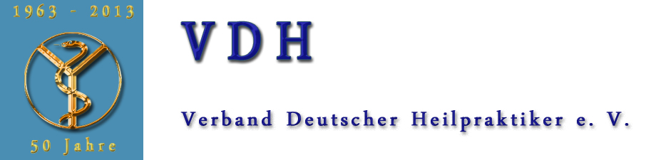 Verband Deutscher Heilpraktiker (VDH) Verband Deutscher Heilpraktiker (VDH)