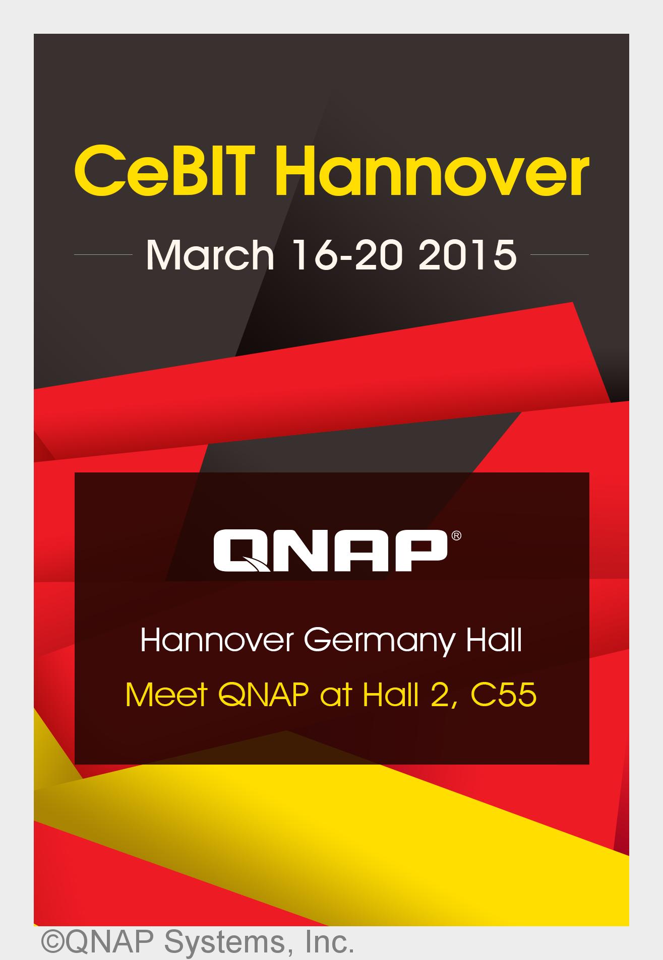 NAS-Experte auf CeBIT: NAS-Neuheiten, Firmware-Update und modernste Technologien (Bildquelle: QNAP S NAS-Experte auf CeBIT: NAS-Neuheiten, Firmware-Update und modernste Technologien (Bildquelle: QNAP S