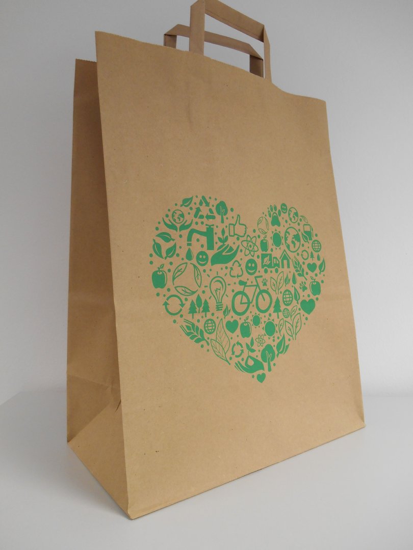 Papiertragetaschen bei Pack4Food24.de Papiertragetaschen bei Pack4Food24.de