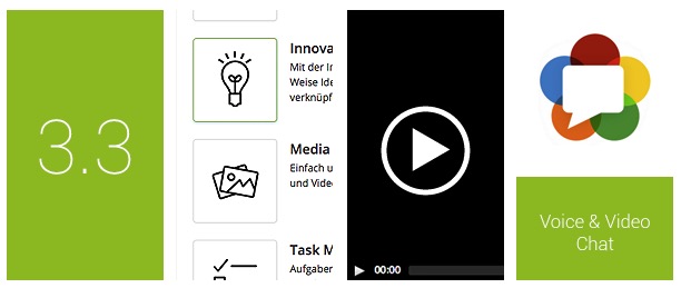 Coyo 3.3 mit Inno-App, Media-App& VideoChat Coyo 3.3 mit Inno-App, Media-App& VideoChat