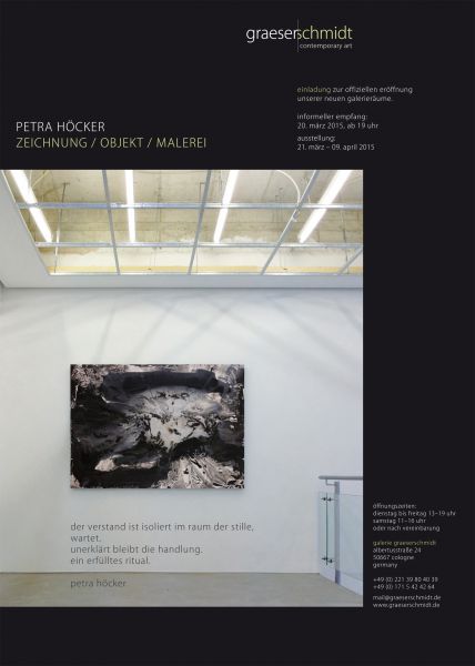 Petra Höcker, Galerie GraeserSchmidt, Ausstellung: 20. März?11. April 2015