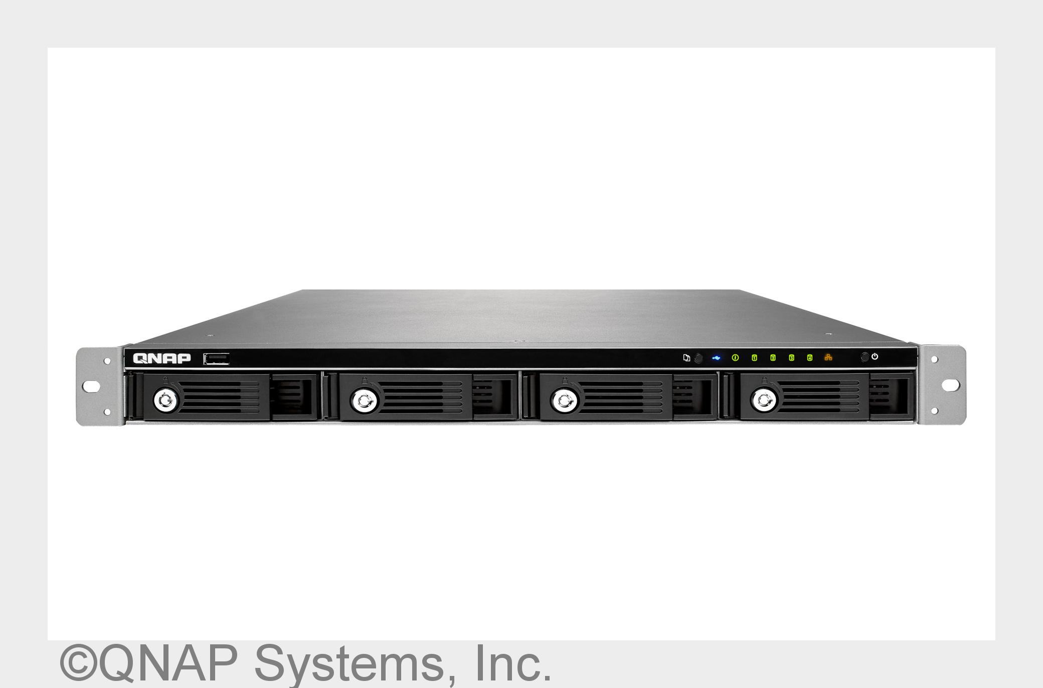 QNAP TS-451U: skalierbares vier Bay-Modell mit Intel 2,41 GHz Prozessor (Bildquelle: QNAP Systems, I