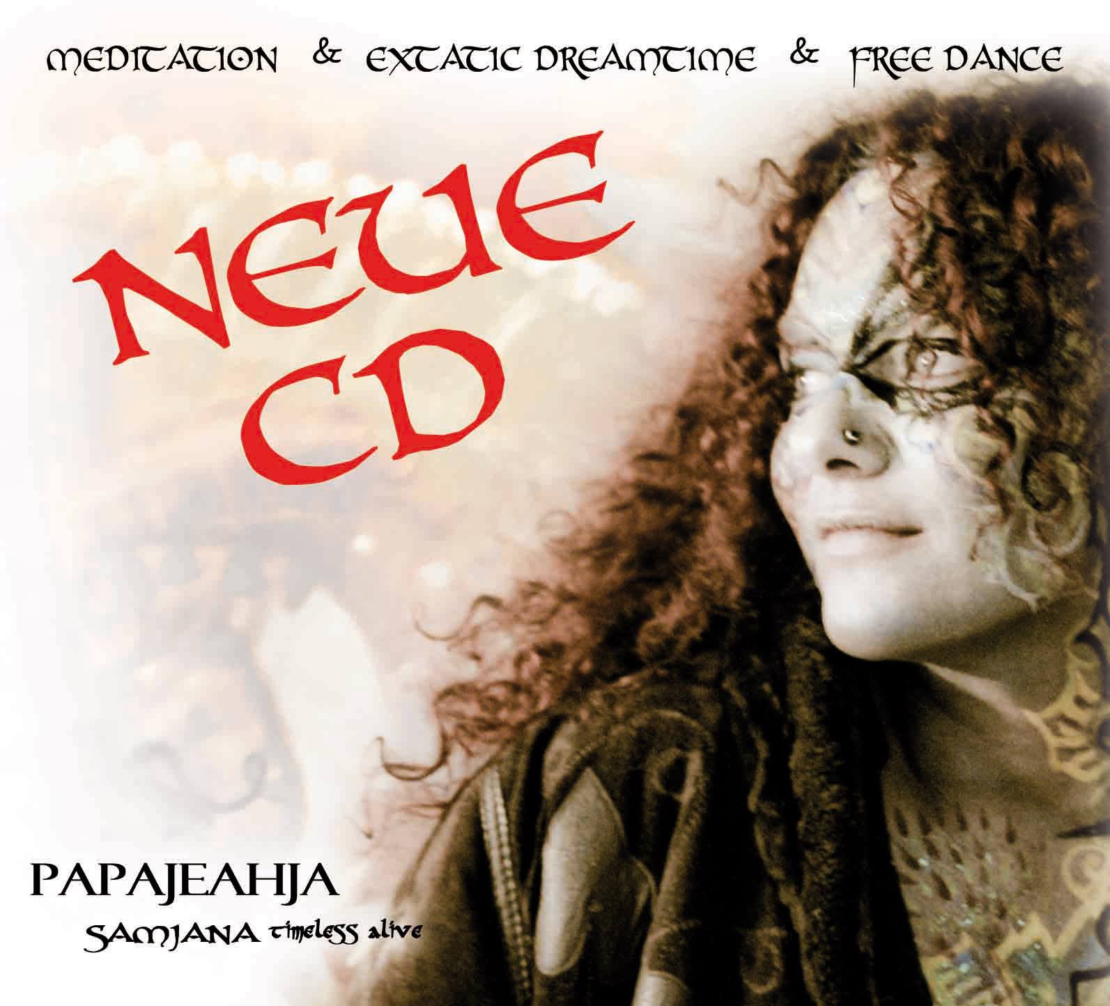 Stimmschamanin papajeahja Sandy Kühn CD Cover Samjan - timeless alive Stimmschamanin papajeahja Sandy Kühn CD Cover Samjan - timeless alive