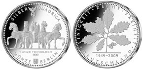 SILBER-QUADRIGA - Die erste deutsche Anlageprägung 