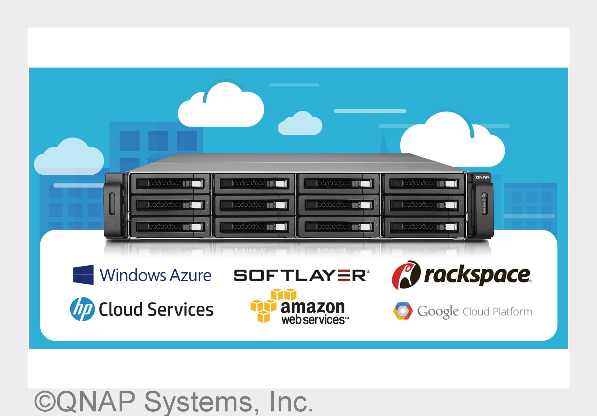 QNAP CloudBackup Station: Mehr Sicherheit& Flexibilität durch Cloud-Dienste verschiedener Anbiet QNAP CloudBackup Station: Mehr Sicherheit& Flexibilität durch Cloud-Dienste verschiedener Anbiet