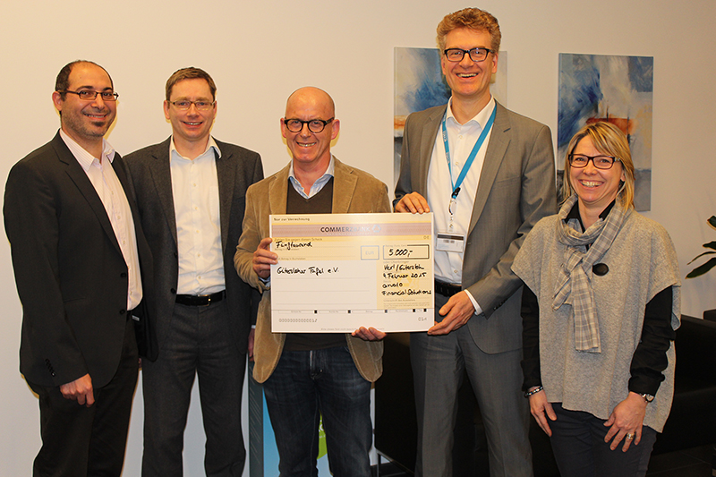 arvato Financial Solutions spendet an die Gütersloher Tafel