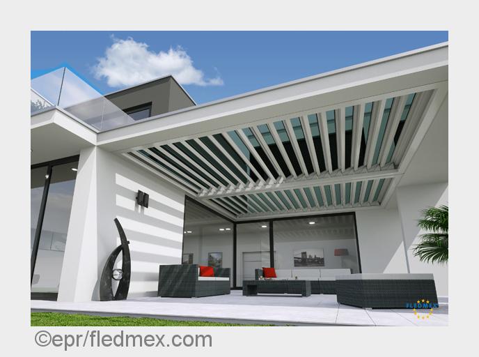 Mit diesem Hightech-Terrassendach kann das Naherholungsgebiet vor der Tür vollends genossen werden. Mit diesem Hightech-Terrassendach kann das Naherholungsgebiet vor der Tür vollends genossen werden.