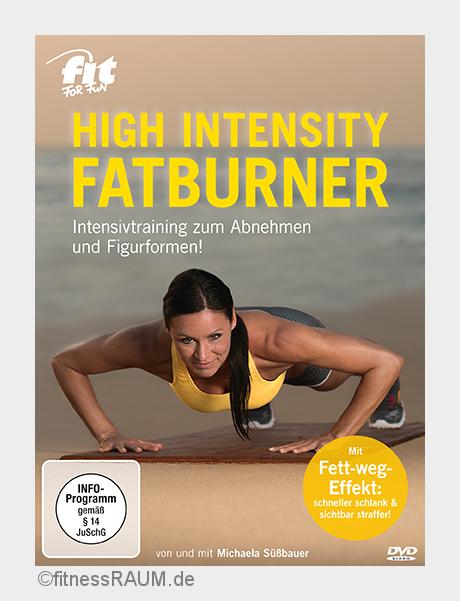 Fit For Fun: High Intensity Fatburner - DVD von und mit Michaela Süßbauer (Bildquelle: fitnessRAUM.d Fit For Fun: High Intensity Fatburner - DVD von und mit Michaela Süßbauer (Bildquelle: fitnessRAUM.d