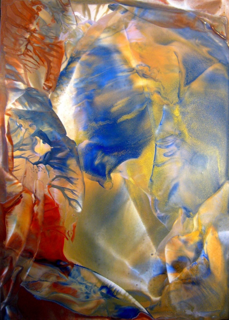 Lichtreflexe - Encaustic