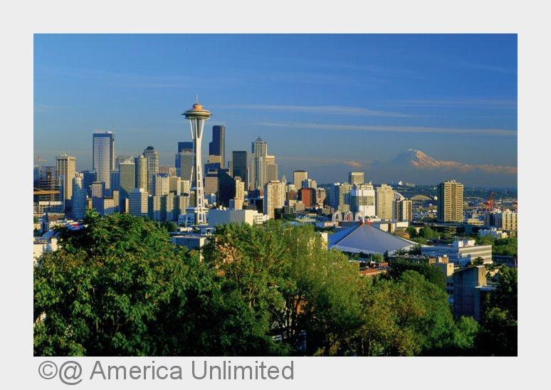 Die Skyline von Seattle. (Bildquelle: @ America Unlimited)