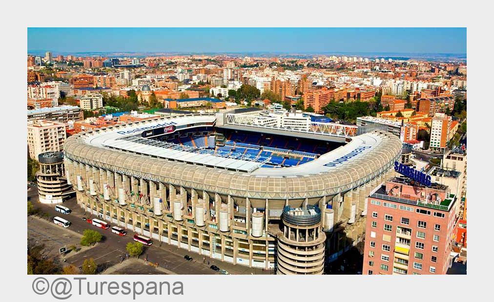 Santiago Bernabeu Stadion (Bildquelle: @Turespana)