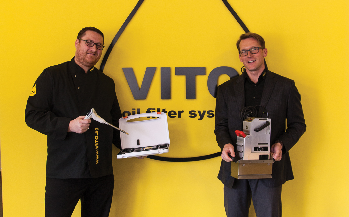 Vertriebsleiter Deutschland Alexander Schauf und Vorstandsvorsitzender Andreas Schmidt Vertriebsleiter Deutschland Alexander Schauf und Vorstandsvorsitzender Andreas Schmidt