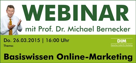 Webinar Basiswissen Online-Marketing Webinar Basiswissen Online-Marketing
