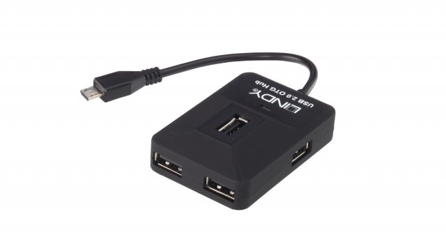 USB 2.0 OTG Hub 4 Port von LINDY