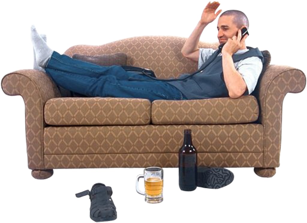 Auf dem Sofa liegen bleiben - oder die Karriere selbst in die hand nehmen - mit karrierebereit.de Auf dem Sofa liegen bleiben - oder die Karriere selbst in die hand nehmen - mit karrierebereit.de