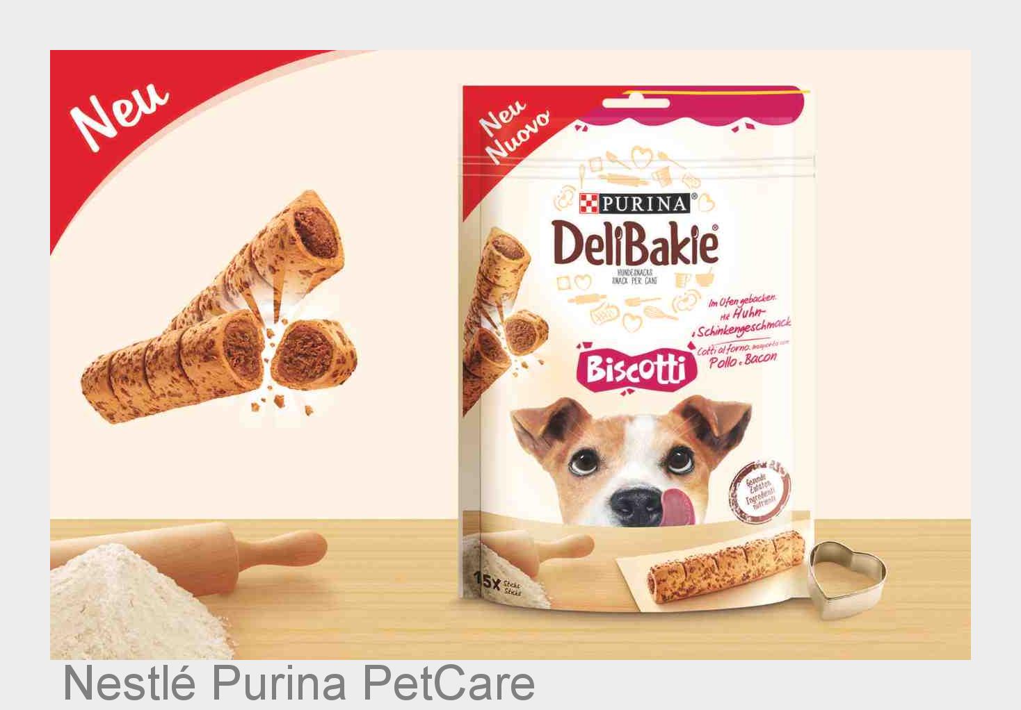 Verwöhnen Sie Ihren Vierbeiner mit den neuen Purina DeliBakie Biscotti (Bildquelle: NestléPurina Pet Verwöhnen Sie Ihren Vierbeiner mit den neuen Purina DeliBakie Biscotti (Bildquelle: NestléPurina Pet