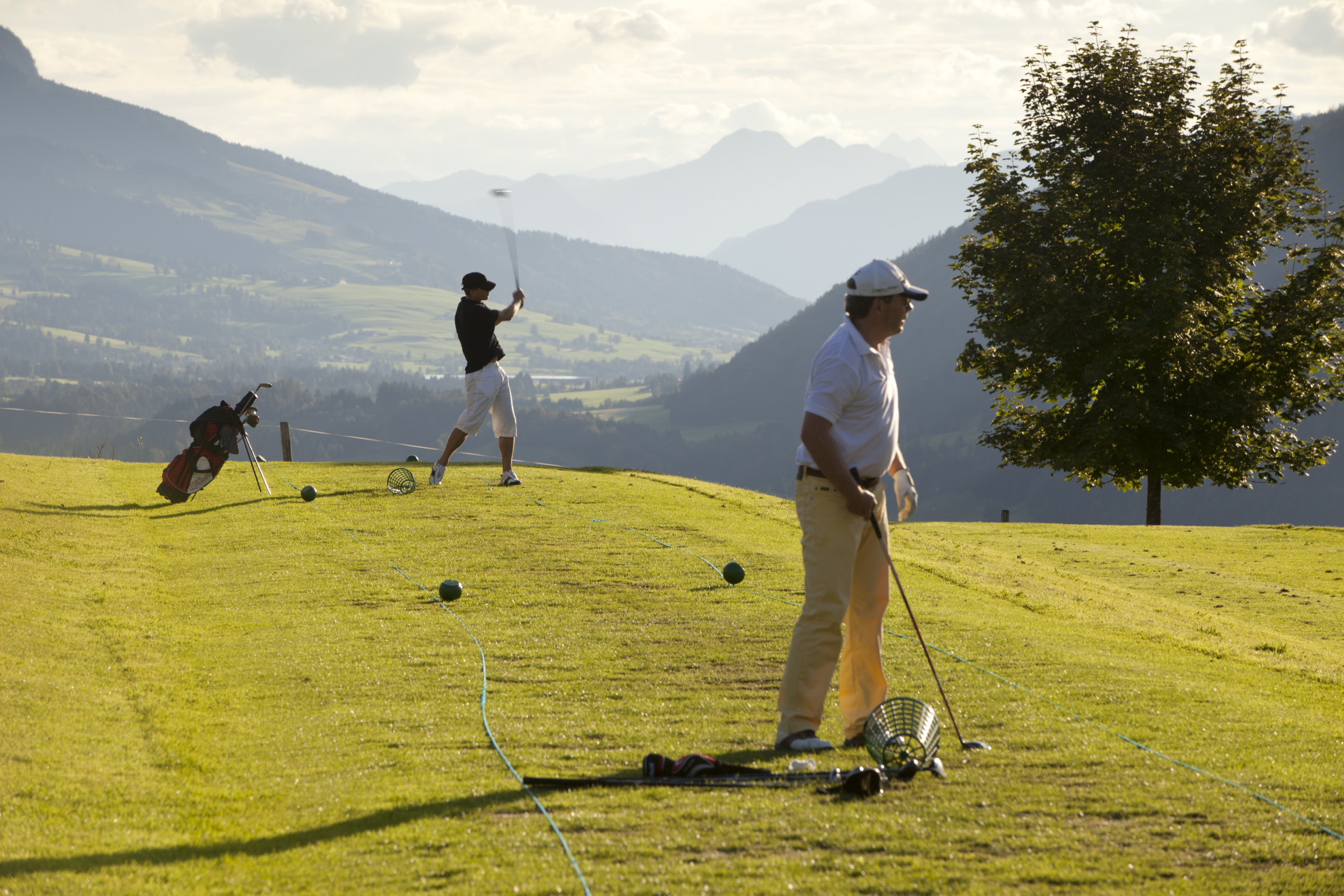 ©TVB Kaiserwinkl: Golfwoche Kaiserwinkl mit traumhafter Bergkulisse