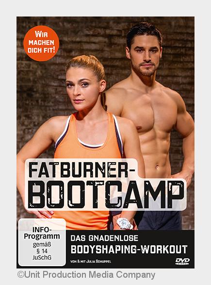 Fatburner-Bootcamper von und mit Julia Schuppel (Bildquelle: Unit Production Media Company)