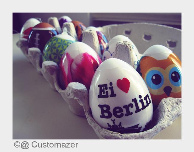 Pünktlich zu Ostern: Ostereier auf Customazer ganz einfach mit eigenem Wunschmotiv bedrucken (Bildqu Pünktlich zu Ostern: Ostereier auf Customazer ganz einfach mit eigenem Wunschmotiv bedrucken (Bildqu