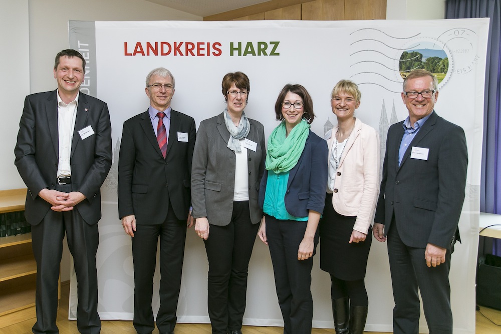 Links Dirk Michelmann Landkreis Harz, Mitte Katharina Fischer MACO Vision GmbH