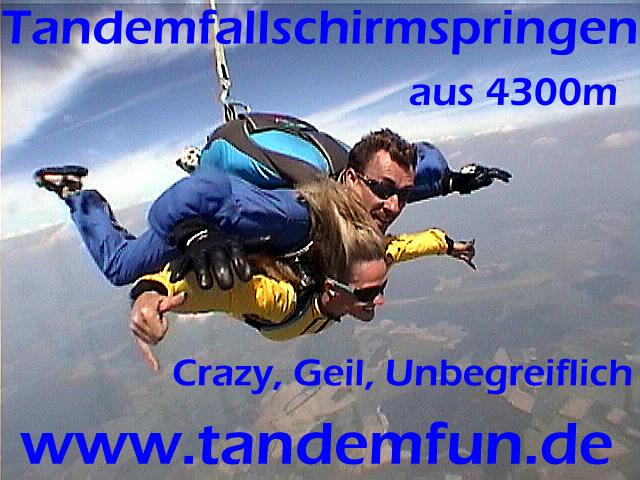 Tandem-Fallschirmspringen mit Tandemfun in Skydive Klatovy Tandem-Fallschirmspringen mit Tandemfun in Skydive Klatovy