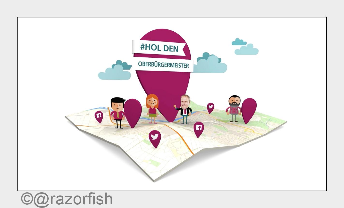 #HolDenOberbuergermeister von Razorfish (Bildquelle: @razorfish) #HolDenOberbuergermeister von Razorfish (Bildquelle: @razorfish)