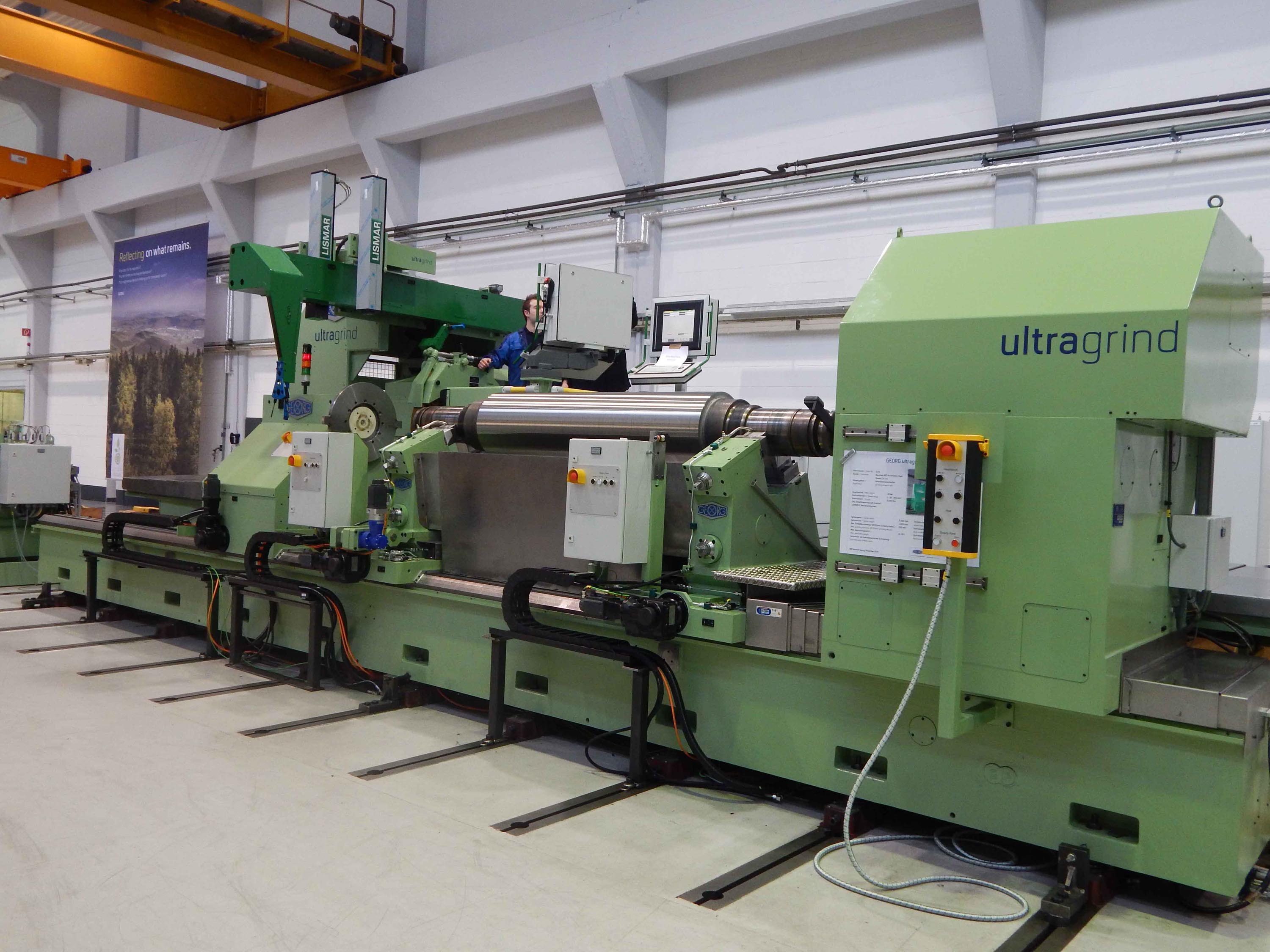 Die neue Walzenschleifmaschine ultragrind 700 R Die neue Walzenschleifmaschine ultragrind 700 R