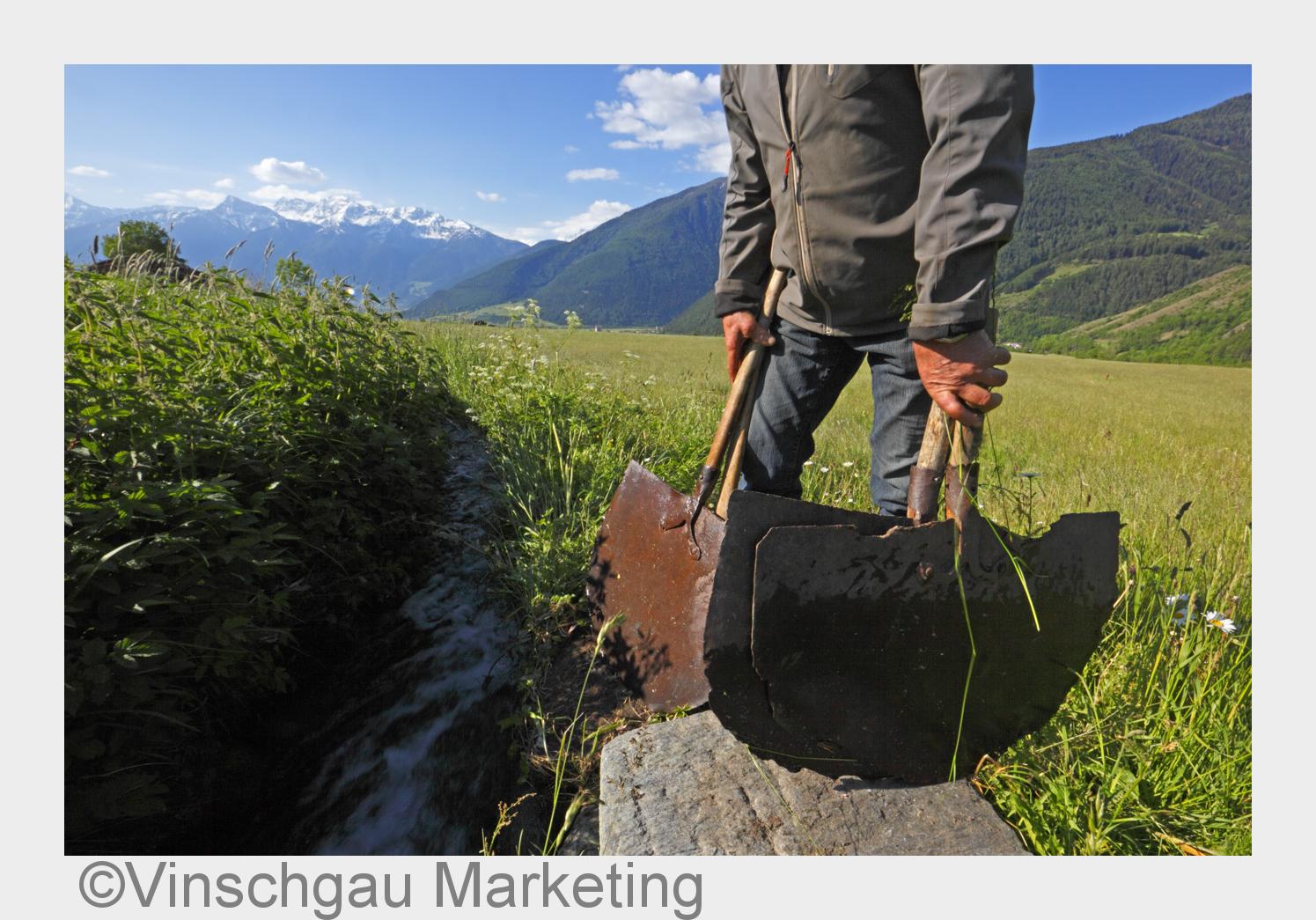 Latschander Waal im Vinschgau (Bildquelle: Vinschgau Marketing)