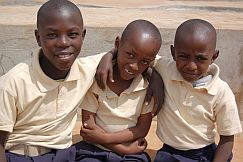 Schulkinder im Bildungszentrum Togo Schulkinder im Bildungszentrum Togo