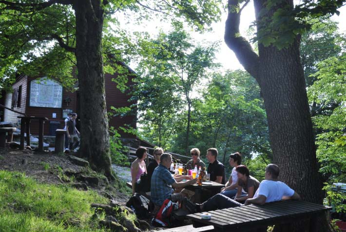 Auf der sagenumwobenen Milseburg Auf der sagenumwobenen Milseburg