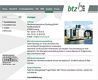 Barreierfreier Internetauftritt für das BerufsTrainingsZentrum Duisburg