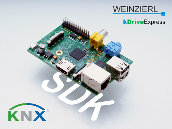KNX für den Raspberry Pi: mit dem SDK kDriveExpress von Weinzierl. KNX für den Raspberry Pi: mit dem SDK kDriveExpress von Weinzierl.