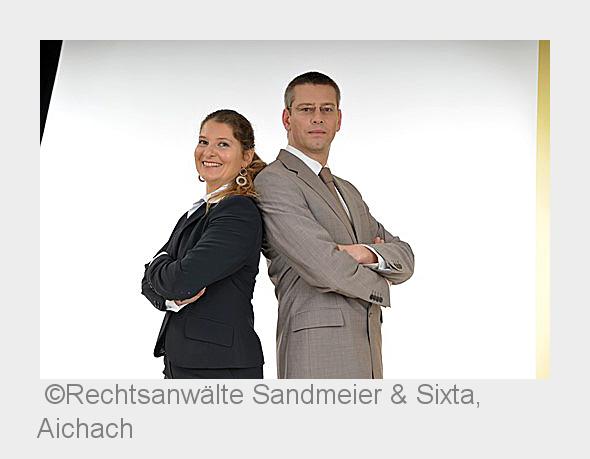 Rechtsanwälte Sandmeier& Sixta, Aichach (Bildquelle: Rechtsanwälte Sandmeier& Sixta, Aichach Rechtsanwälte Sandmeier& Sixta, Aichach (Bildquelle: Rechtsanwälte Sandmeier& Sixta, Aichach