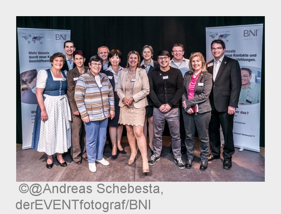 Die Gründungsmitglieder des BNI Gesundheitsnetzwerkes München (Bildquelle: @Andreas Schebesta, derEV