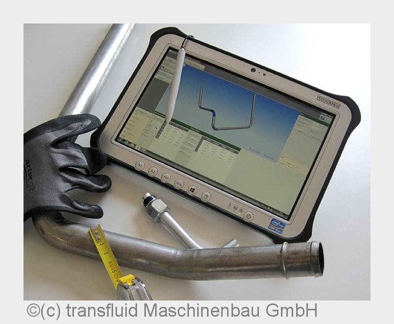 Als mobile Version hilft?t project Draft?dabei, die Rohrfertigung zeiteffizienter zu gestalten. (Bil