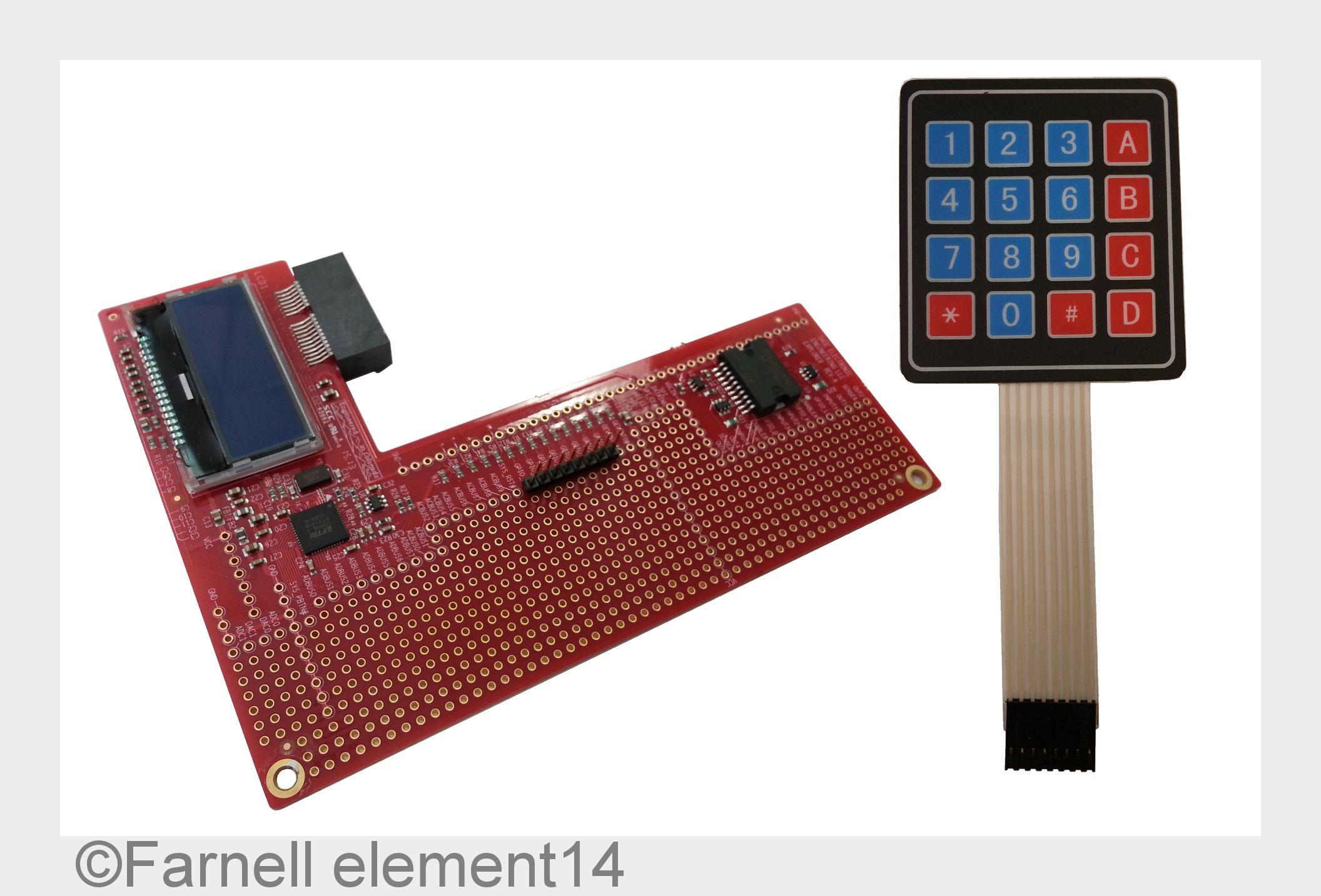 Das GIZMO Explorer Board (Bildquelle: Farnell element14) Das GIZMO Explorer Board (Bildquelle: Farnell element14)