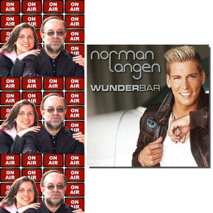 Roland Rube und Ariane Kranz On Air mit Norman Langen Roland Rube und Ariane Kranz On Air mit Norman Langen