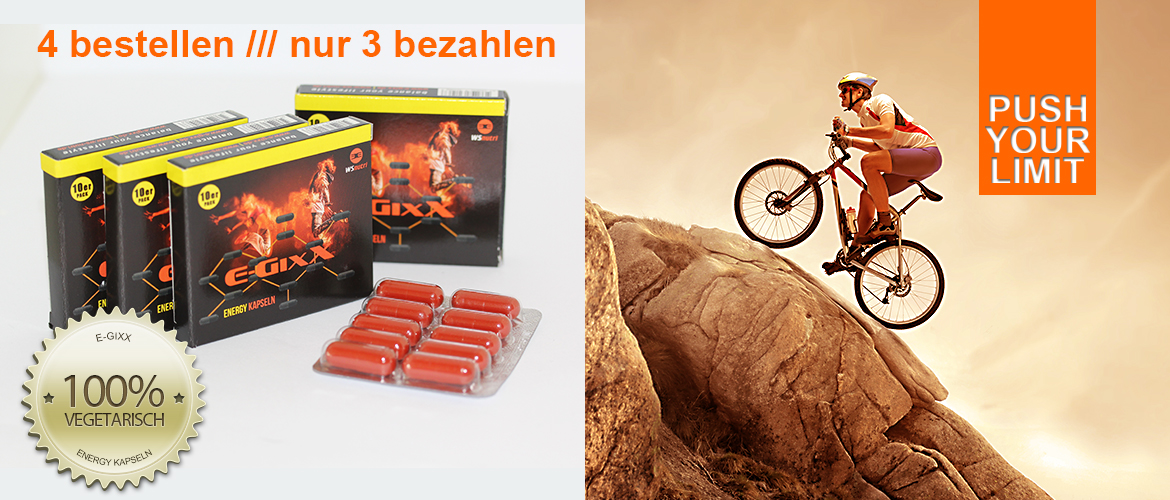 E-GixX - Aktion 4 für 3 E-GixX - Aktion 4 für 3