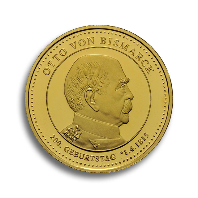 1 oz Otto von Bismarck Degussa Goldthaler