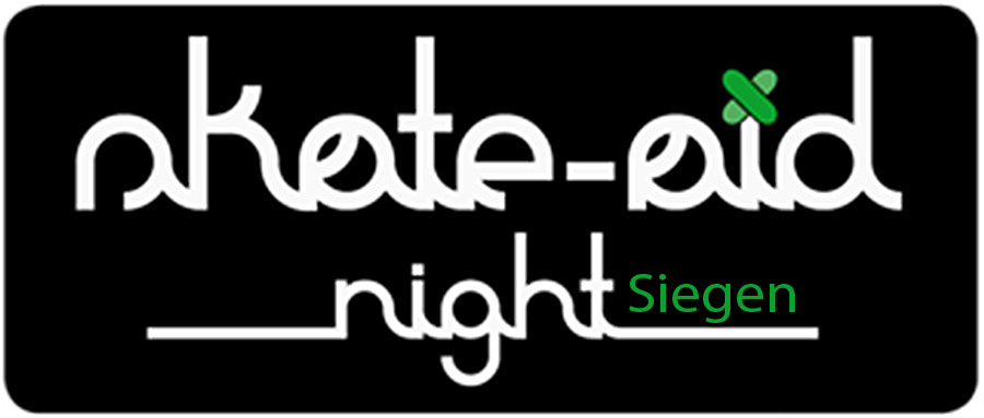 1000MAL ist Veranstalter und Hauptsponsor der 1. skate-aid-night in Siegen