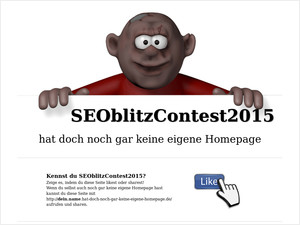 Keine Homepage führt im SEO-Contest Keine Homepage führt im SEO-Contest