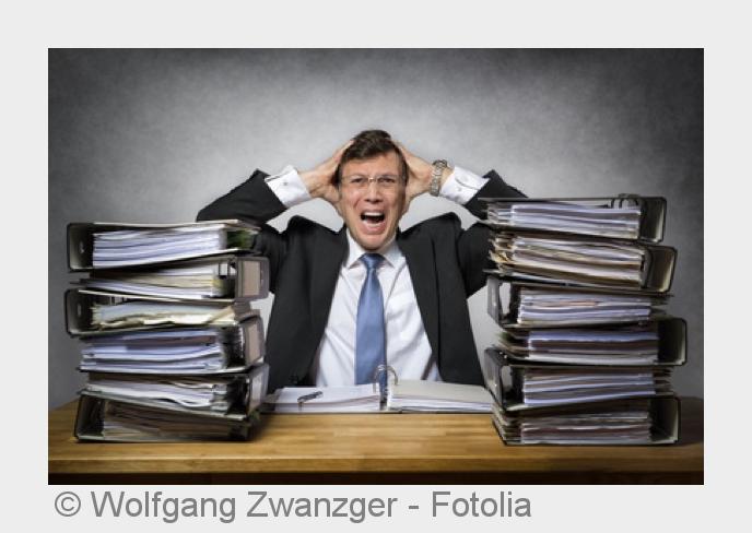Wieviel Stress bin ich bei der Arbeit ausgesetzt? (Bildquelle:©Wolfgang Zwanzger - Fotolia)