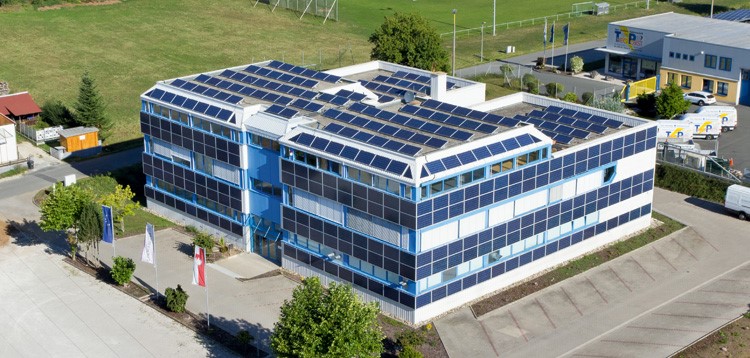 Vorzeigeprojekt - energetisch saniertes Firmengebäude