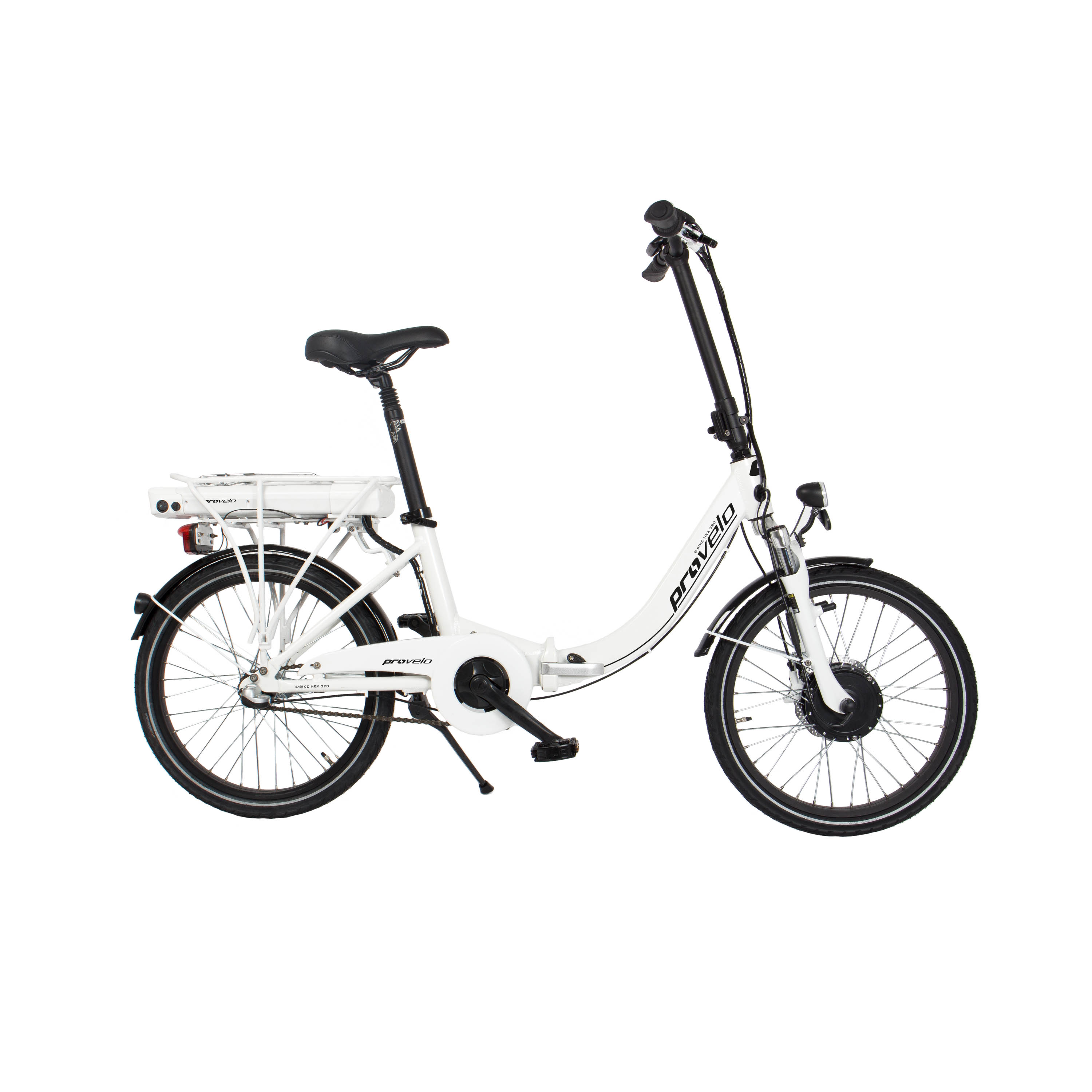 Elektrisiert und kommt an: Das Elektro-Faltrad ProVelo NEX 320 von Latupo verleiht enorme Mobilität