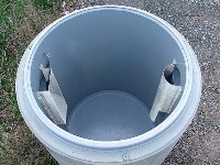 Fettabscheider NEUTRAtip aus Stahlbeton mit einer fettsäurebeständigen PE-HD Kunststoffauskleidung