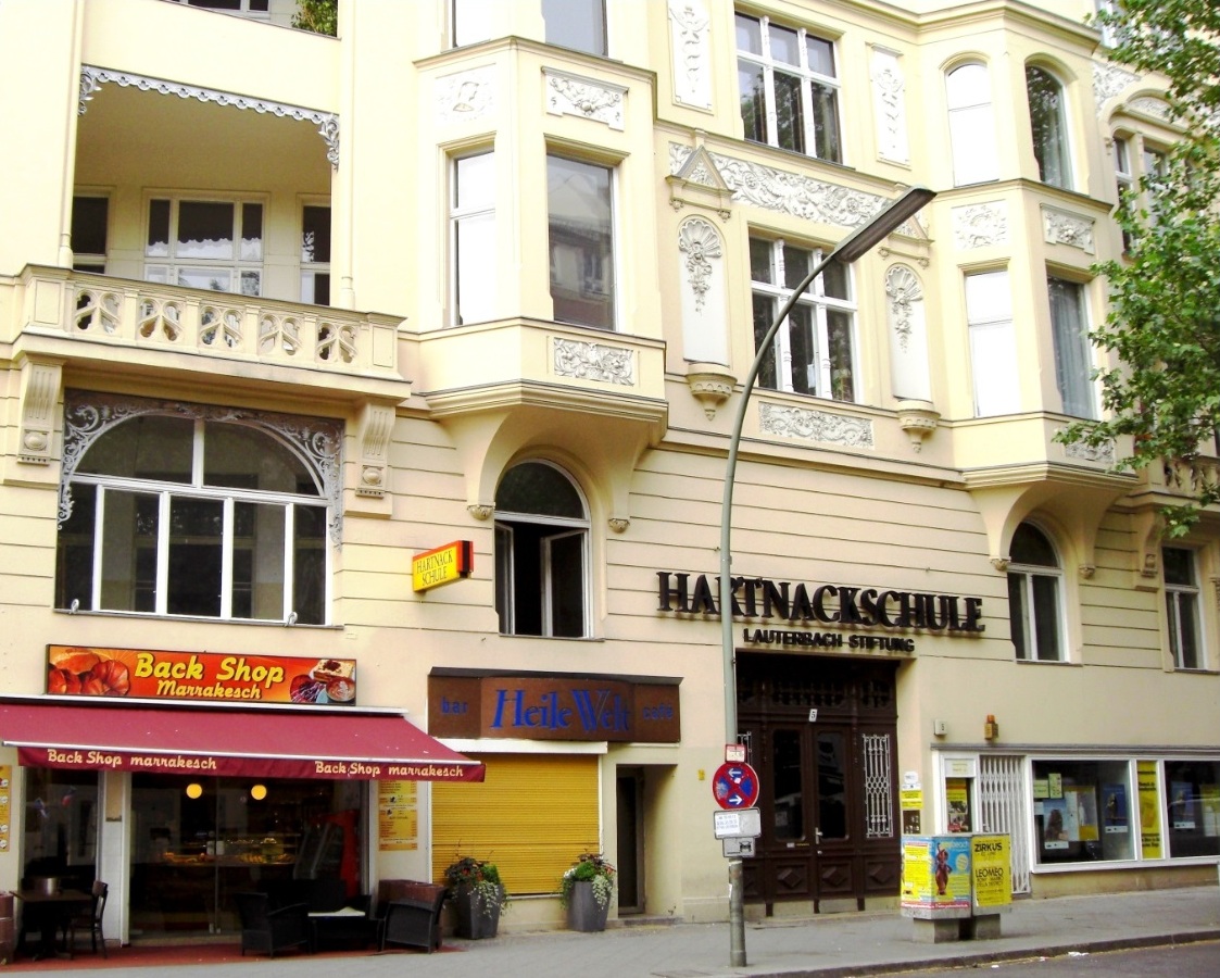 Hartnackschule Berlin, Motzstrasse 5 Hartnackschule Berlin, Motzstrasse 5